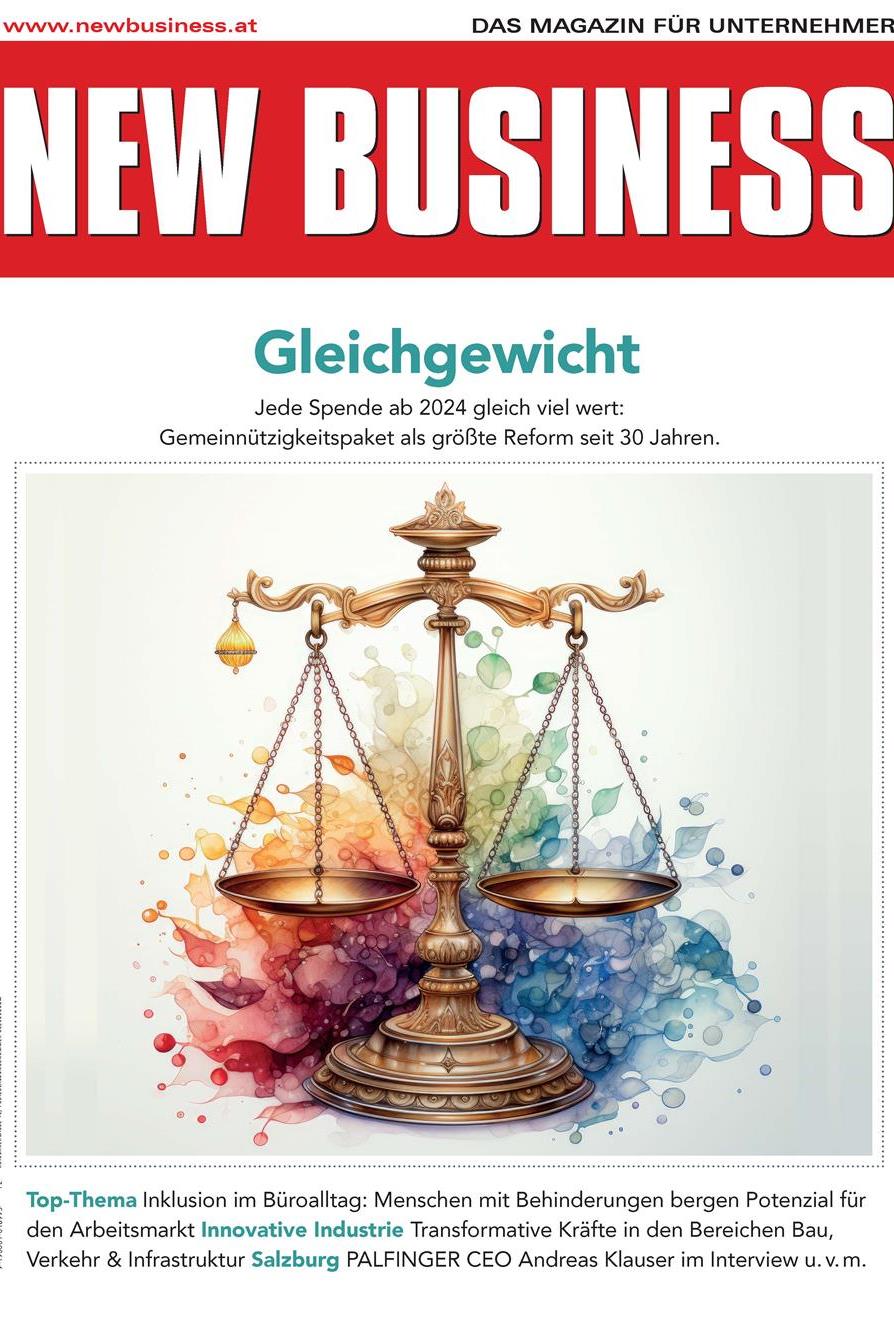 Cover: NEW BUSINESS - NR. 12, DEZEMBER 2023