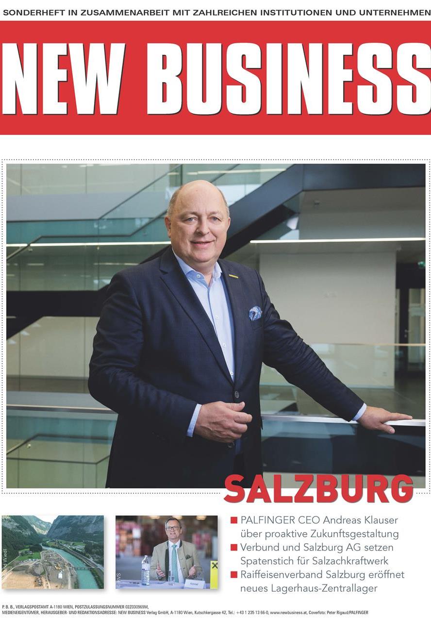 Cover: NEW BUSINESS Bundeslandspecial - SALZBURG 2023