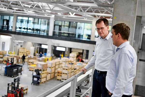 Bild: Automatisierte Lagersysteme sind eines der Steckenpferde des Automatisierungsspezialisten Lenze. 