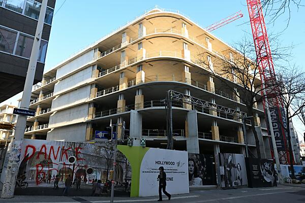 Bild: Lamarr-Baustelle in Wien erst zu 30 bis 40 Prozent fertig