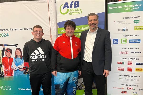 Bild: AfB stattet Special Olympics aus