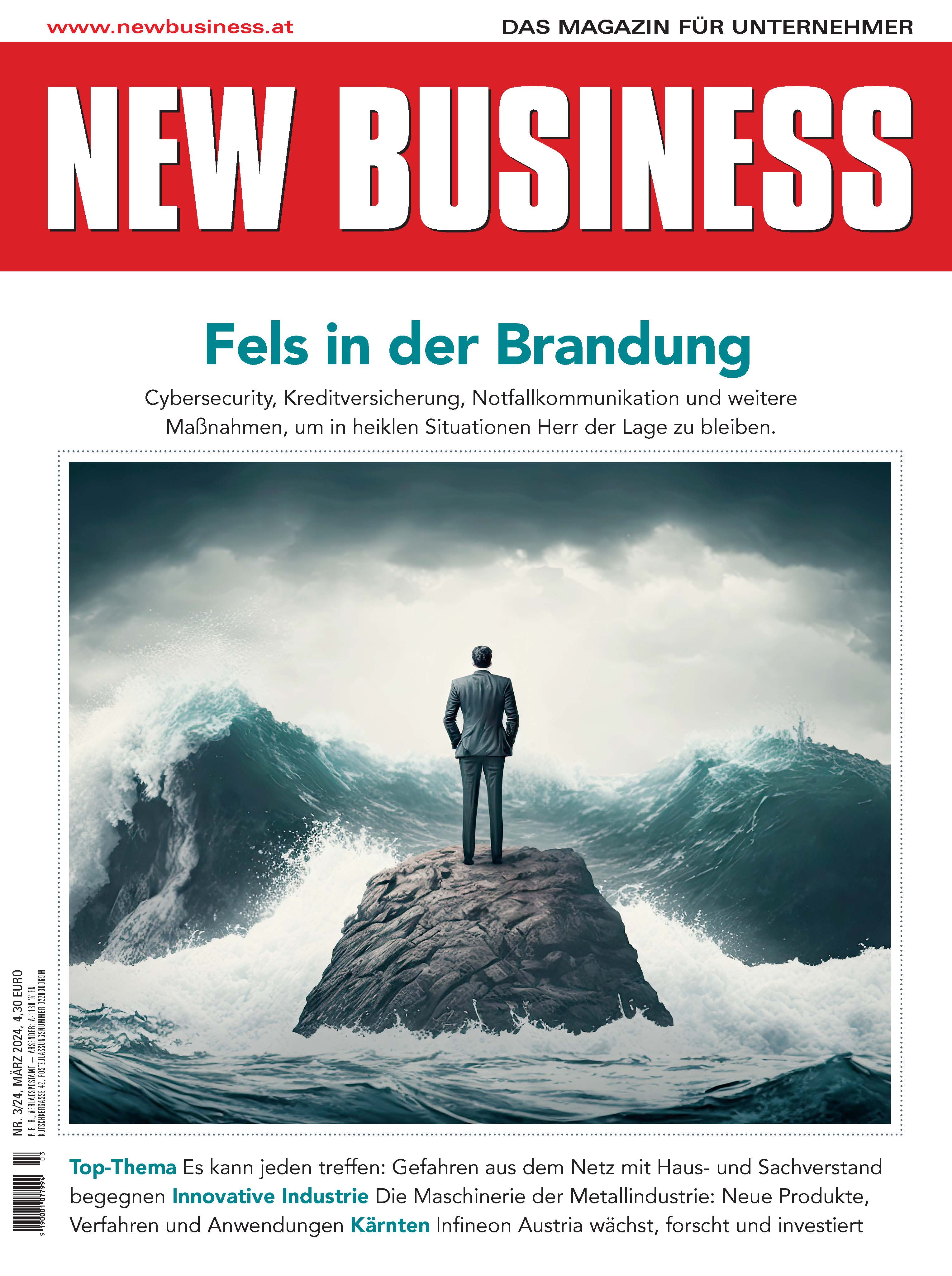 Cover: NEW BUSINESS - NR. 3, MÄRZ 2024