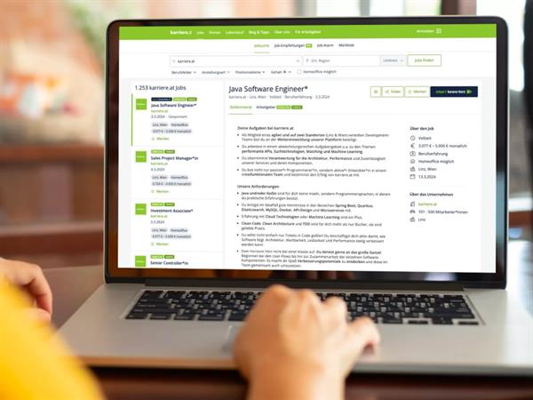 Bild: Bewerbungen oft abgebrochen