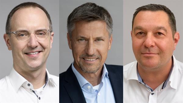 Bild: Verstärktes Führungsteam bei Hilscher