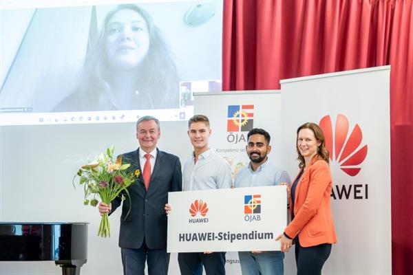 Bild: Huawei und ÖJAB vergeben Wohnstipendien an Studierende