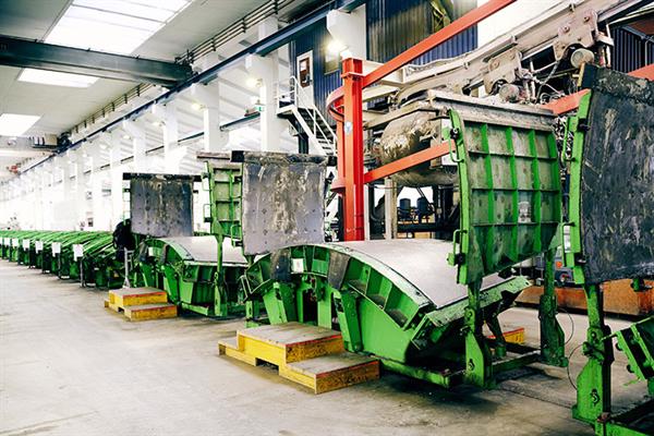 Bild: Die Wiener Linien erweitern das U-Bahn-Netz mit dem U2xU5-Großprojekt. Die für den kontinuierlichen Vortrieb erforderlichen Betonringe ...