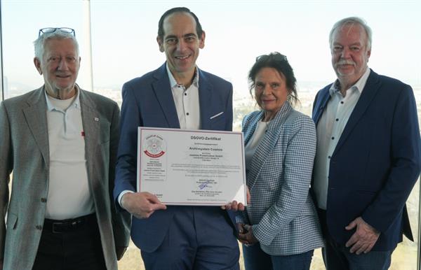 Bild: Erstes DSGVO-Zertifikat vergeben