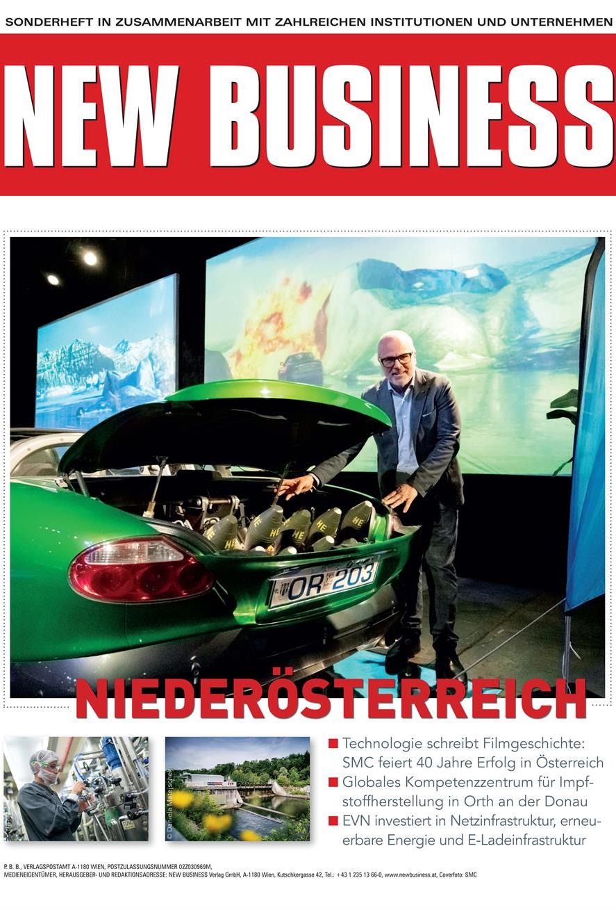 Cover: NEW BUSINESS Bundeslandspecial - NIEDERÖSTERREICH 2025