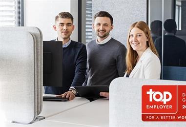 Bild: Ausgezeichnetes Arbeitsumfeld