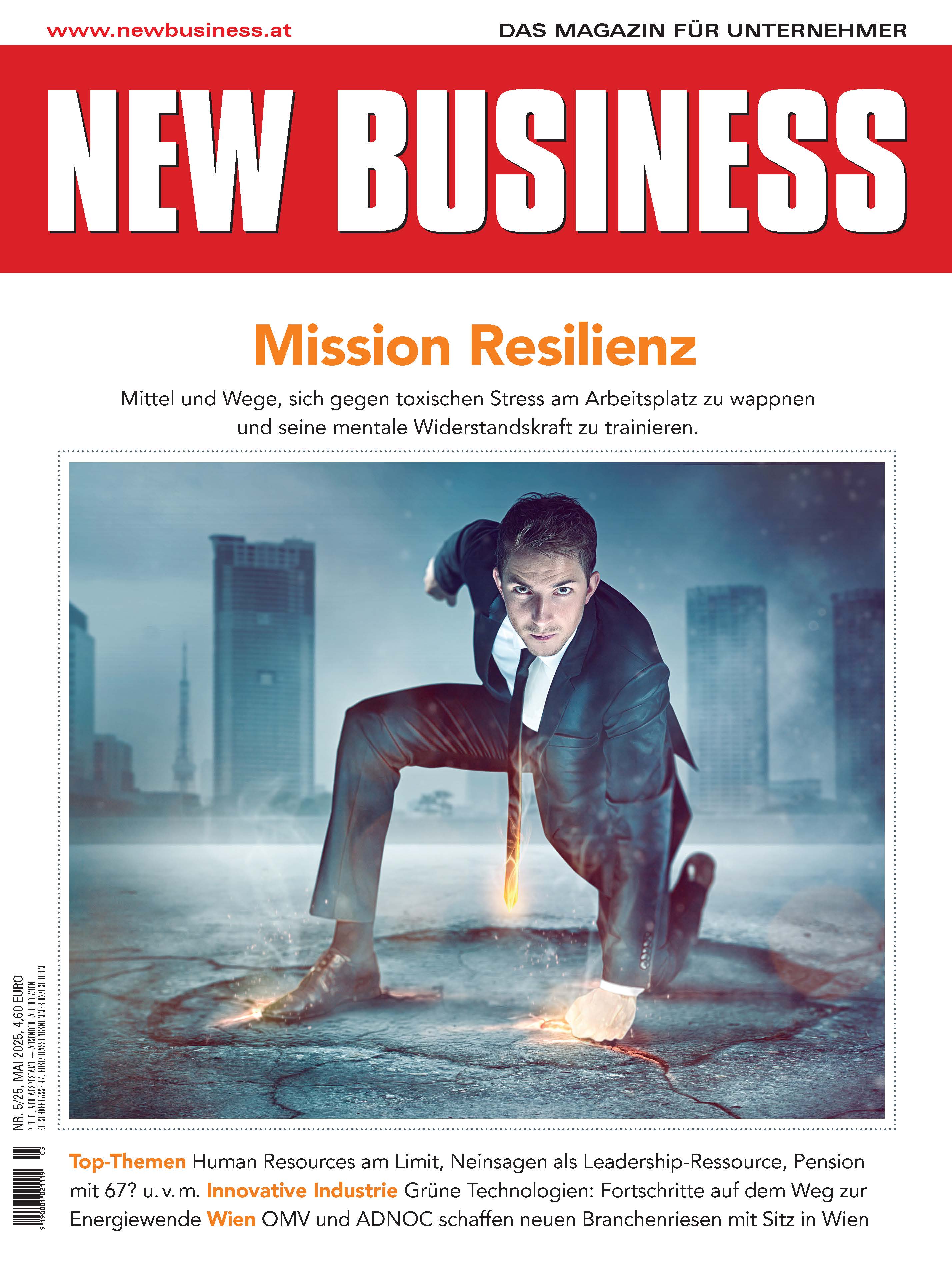 Cover: NEW BUSINESS - NR. 5, MAI 2025