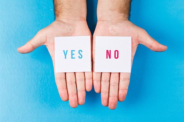 Bild: Ein Nein ist mehr als Ablehnung – richtig eingesetzt, wird es zur wertvollen Leadership-Ressource. Experten geben fünf Tipps,  wie das Neinsagen erfolgreich gelingt.