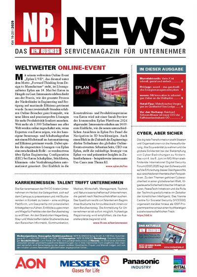 Cover: NEW BUSINESS News - 19-20/2025