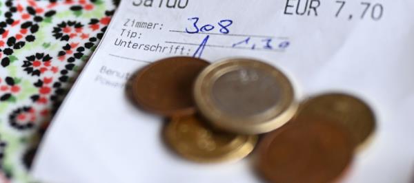 Bild: Trinkgeld - Sozialpartner offenbar einig über Neuregelung