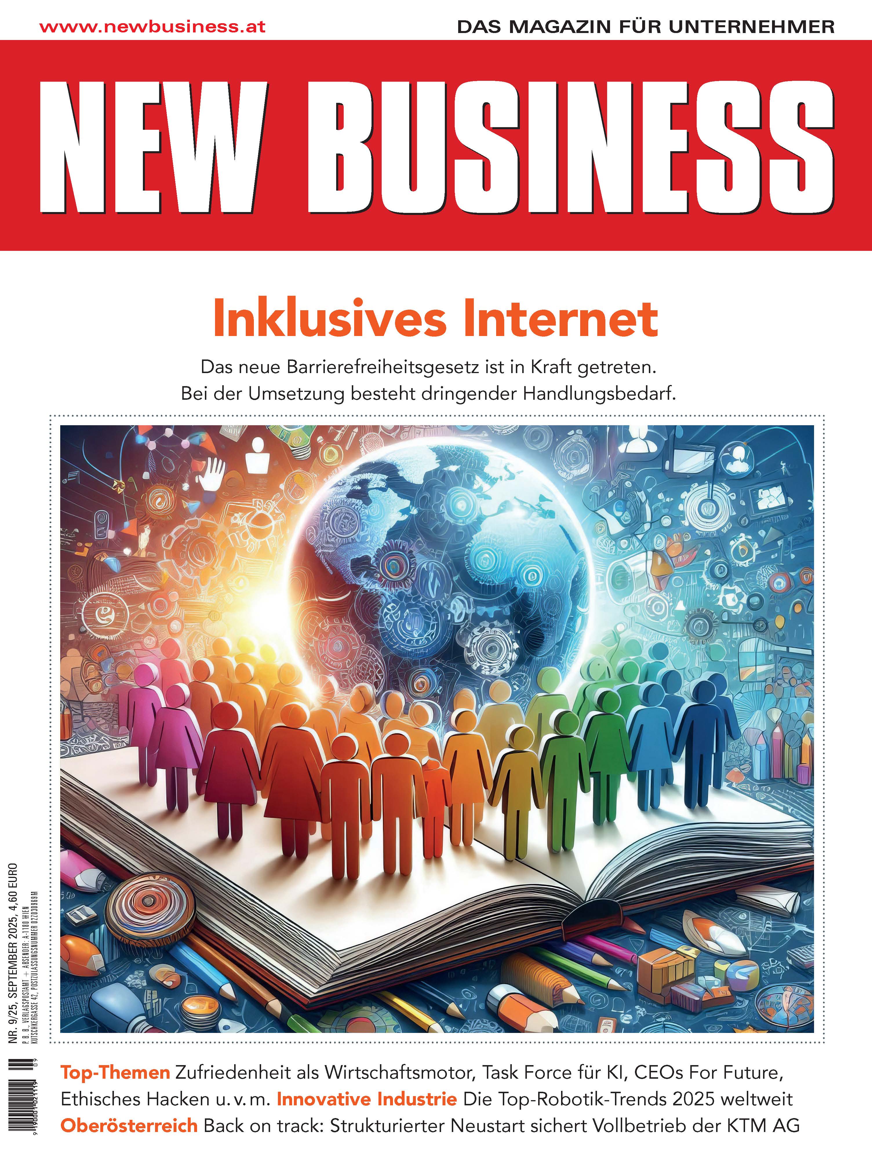Cover: NEW BUSINESS - NR. 9, SEPTEMBER 2025