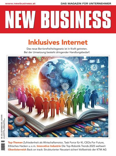Cover: NEW BUSINESS - NR. 9, SEPTEMBER 2025