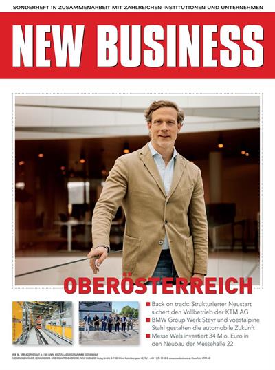 Cover: NEW BUSINESS Bundeslandspecial - OBERÖSTERREICH 2025