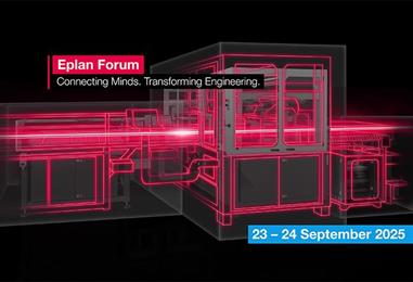 Bild: Eplan Forum 2025 – Connecting Minds. Transforming Engineering.