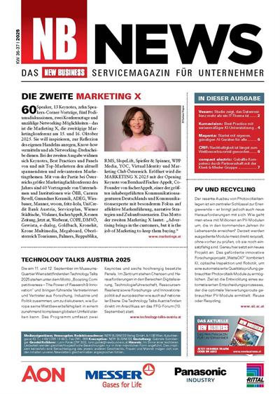 Cover: NEW BUSINESS News - 36-37/2025