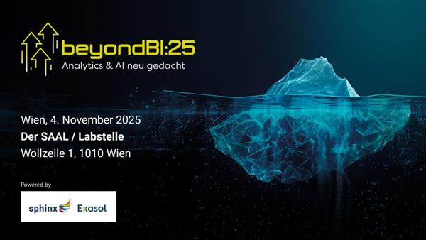 Bild: beyondBI:25 – Analytics und AI neu gedacht