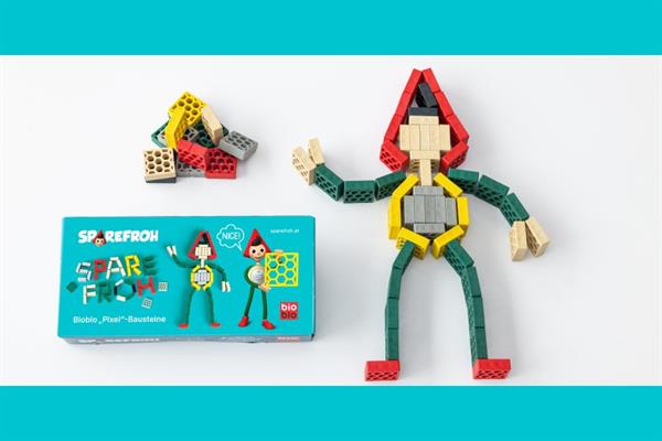 Bild: 100 Jahre Weltspartag mit Bioblo-Sparefroh