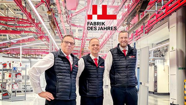 Bild: Ein Werk der Spitzenklasse: Das Rittal Werk Haiger ist die „Fabrik des Jahres 2025