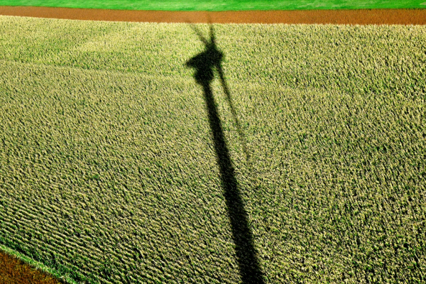 Bild: Eurofighter gefährden neuen Windpark in Oberösterreich