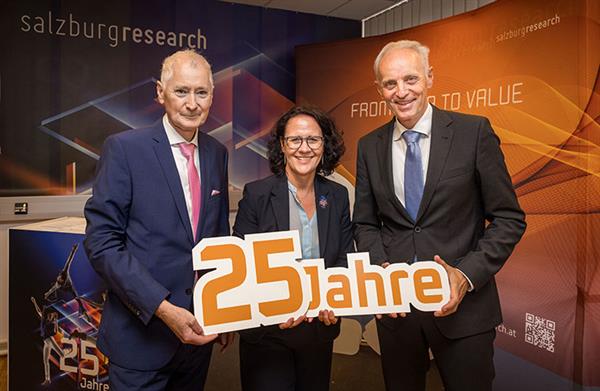 Bild: Das außeruniversitäre Forschungsinstitut Salzburg Research feiert 25 Jahre angewandte Forschung und Innovation. Eine Erfolgsgeschichte zwischen Daten, Sensorik und KI.