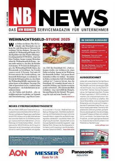 Cover: NEW BUSINESS News - 48-49/2025
