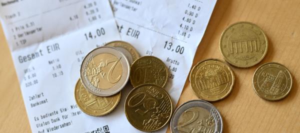 Bild: Digitaler Kassenbon gegen 