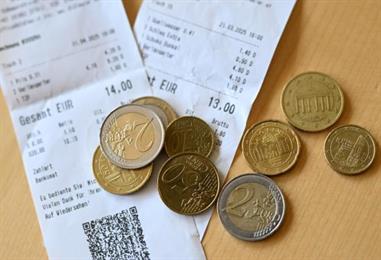 Bild: Digitaler Kassenbon gegen 