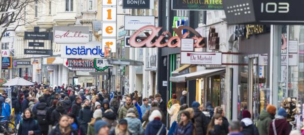 Bild: Stimmung im Einzelhandel und bei Konsumenten verhalten