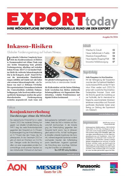 Cover: EXPORT today online - 06/2026