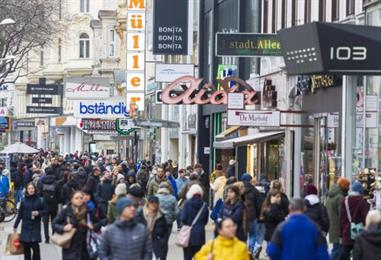 Bild: Handelsflächen schrumpfen jedes Jahr um gut 40 Fußballfelder