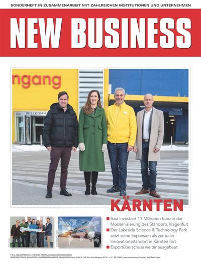Cover: NEW BUSINESS Bundeslandspecial - KÄRNTEN 2026