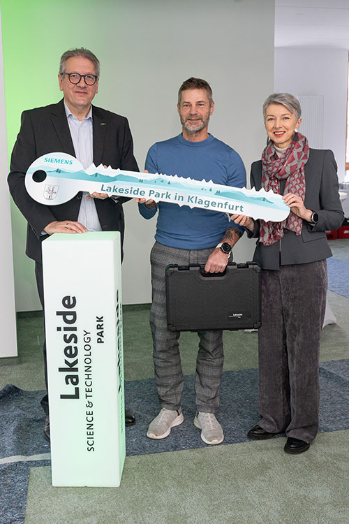 Bild: Mit dem Einzug von Siemens auf rund 800 m² Bürofläche gewinnt der Lakeside Science & Technology Park ab Sommer 2026 einen weiteren Key Player aus dem Technologiebereich. 