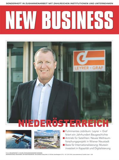 Cover: NEW BUSINESS Bundeslandspecial - NIEDERÖSTERREICH 2026