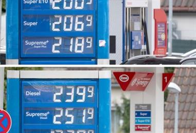 Bild: Neue deutsche Tankregel - Preissprung um knapp acht Cent