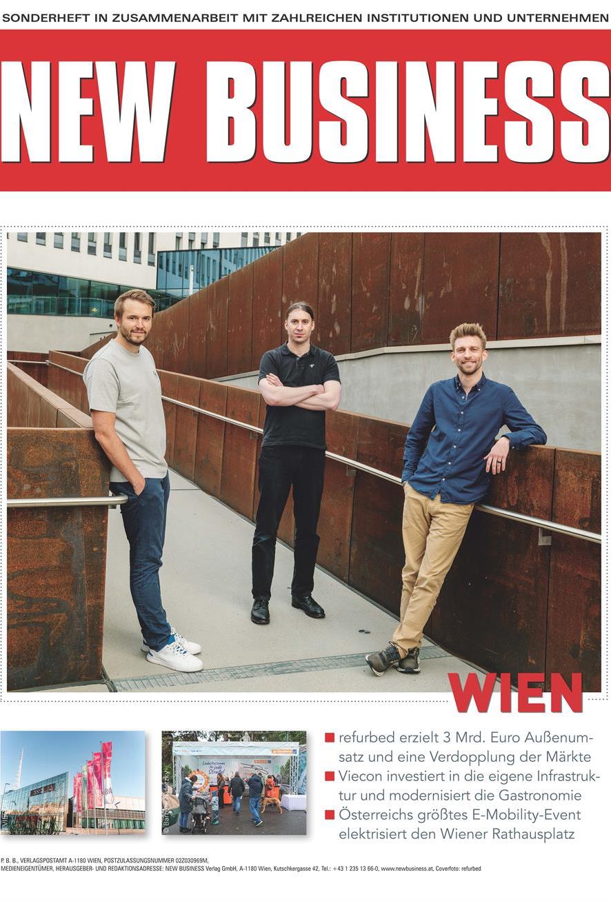 Cover: NEW BUSINESS Bundeslandspecial - WIEN 2026