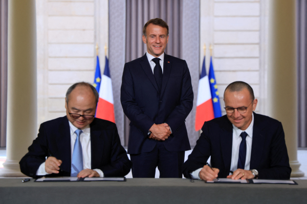 Bild: Softbank vor riesigen KI-Investitionen in Frankreich