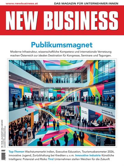 Cover: NEW BUSINESS - NR. 7/8, JULI/AUGUST 2026