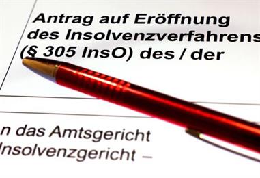 Bild: Firmenpleiten in Deutschland im April auf 14-Jahres-Hoch