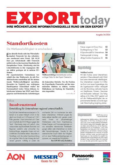 Cover: EXPORT today online - 34/2026