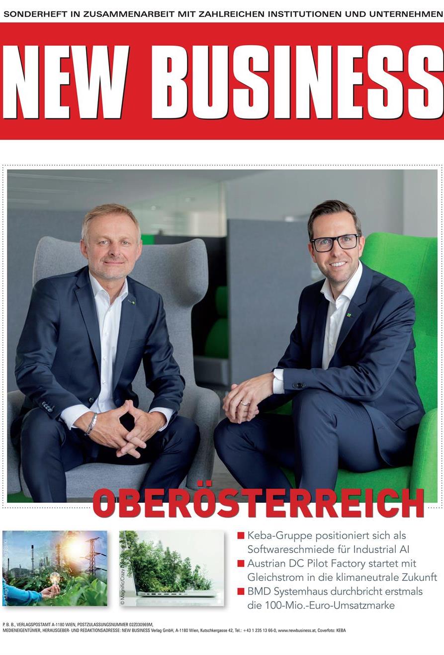 Cover: NEW BUSINESS Bundeslandspecial - OBERÖSTERREICH 2026