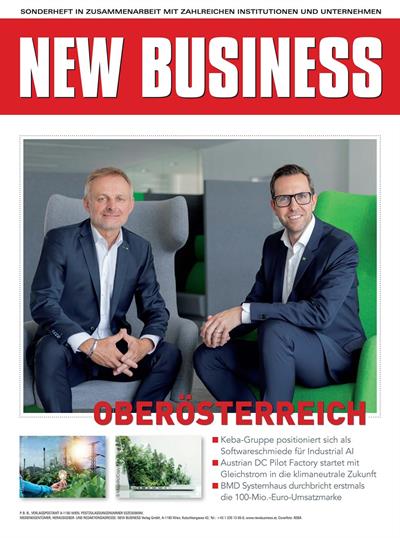 Cover: NEW BUSINESS Bundeslandspecial - OBERÖSTERREICH 2026