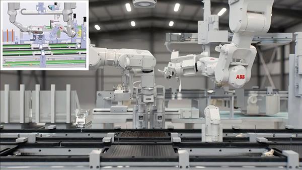 Bild: ABB Robotics und NVIDIA zeigen in einem neuen Whitepaper, wie Physical AI mit digitalen Zwillingen, synthetischen Daten und KI-Validierung schneller in die industrielle Praxis gelangt.