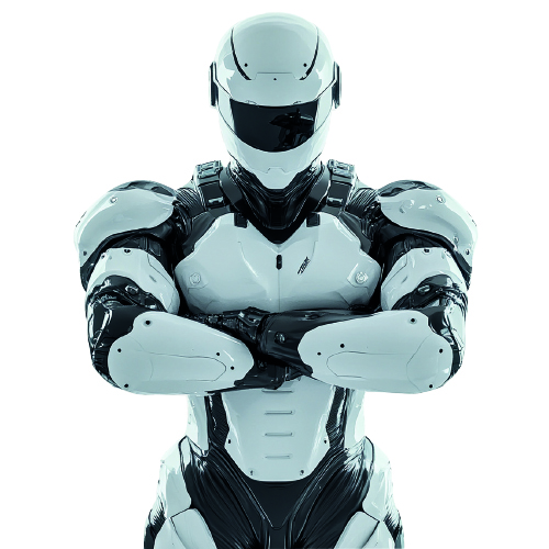 Bild: Eine Studie von Roland Berger prognostiziert langfristig mehrere Billionen  US-Dollar Marktvolumen für humanoide Roboter. 