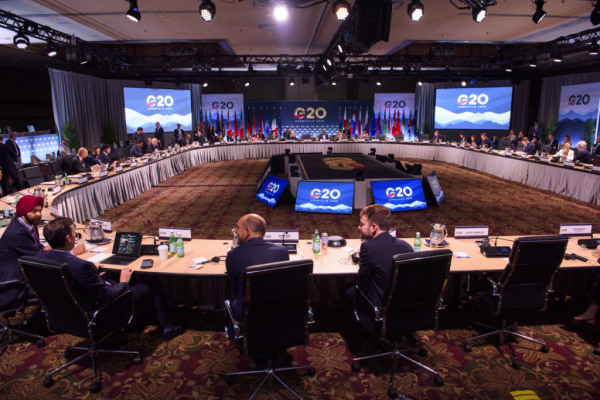 Bild: G20-Finanzminister beenden Gipfel mit gemeinsamer Erklärung