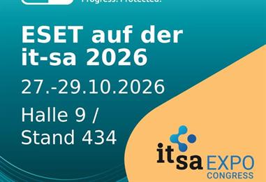 Bild: ESET auf der it-sa 2026