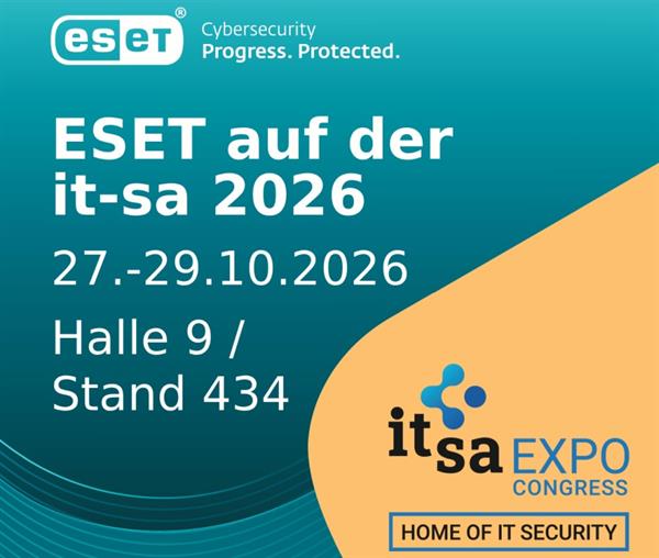 Bild: ESET auf der it-sa 2026