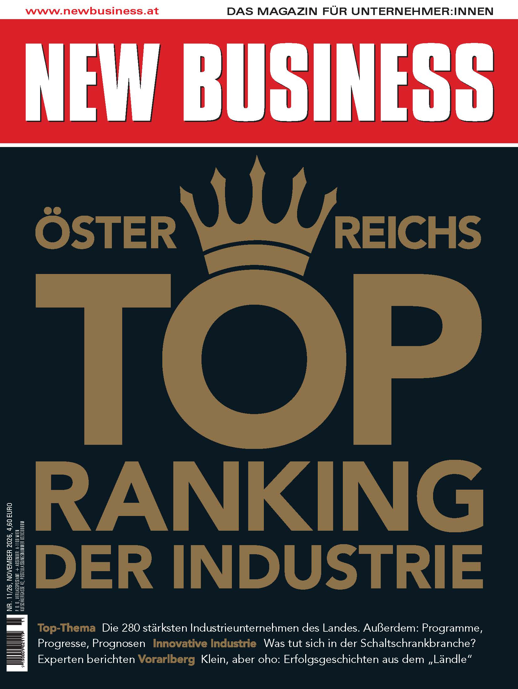 Cover: NEW BUSINESS - NR. 11, NOVEMBER 2026